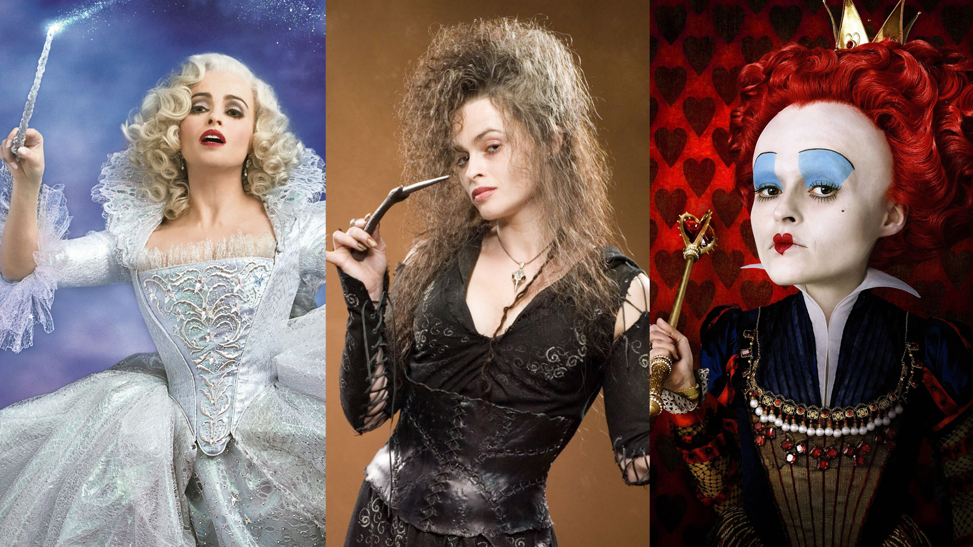 The Many Faces (and Wands) of Helena Bonham Carter